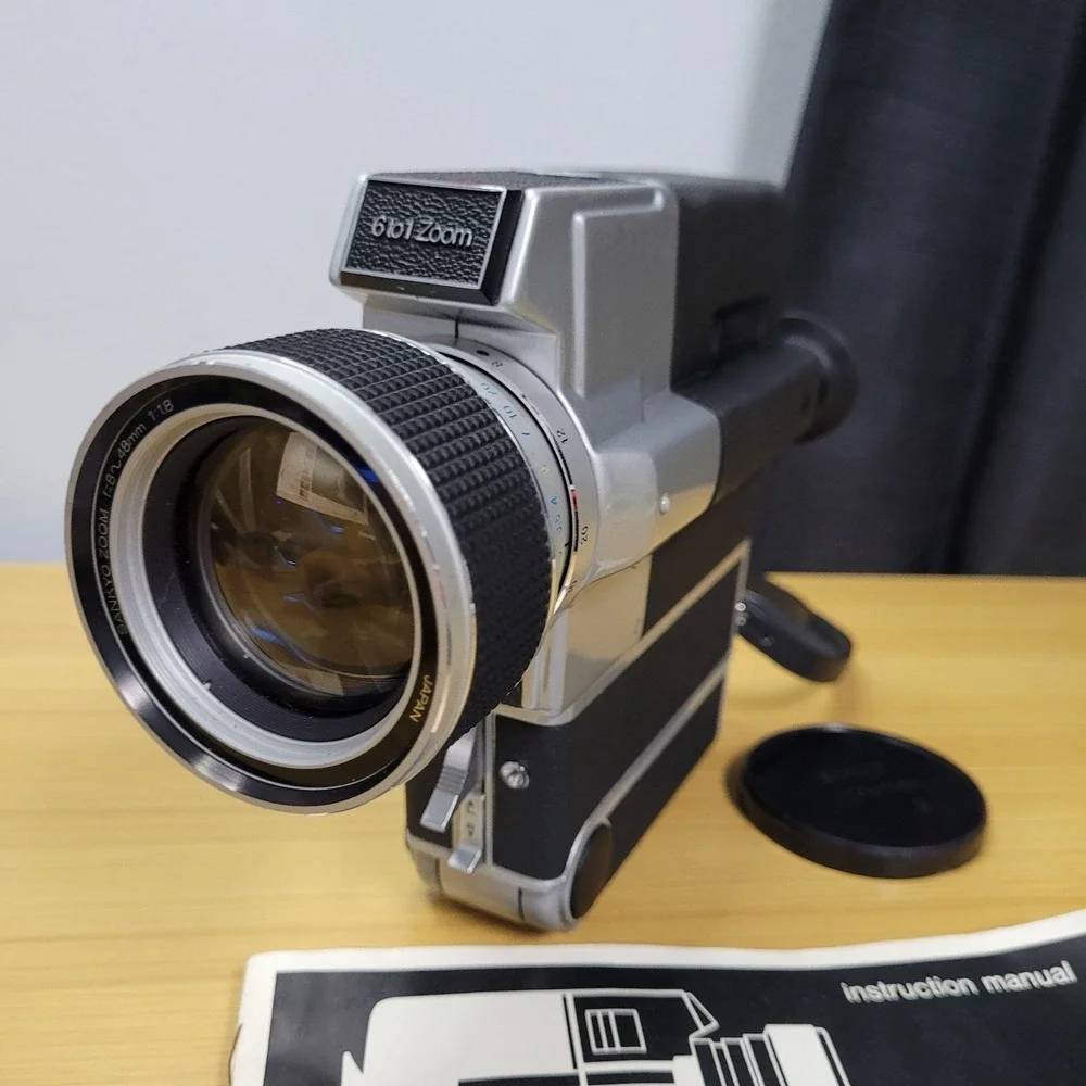 Vintage Sankyo Super 8 Movie Camera 6 to 1 Zoom JC Penney Does not‎ Power On